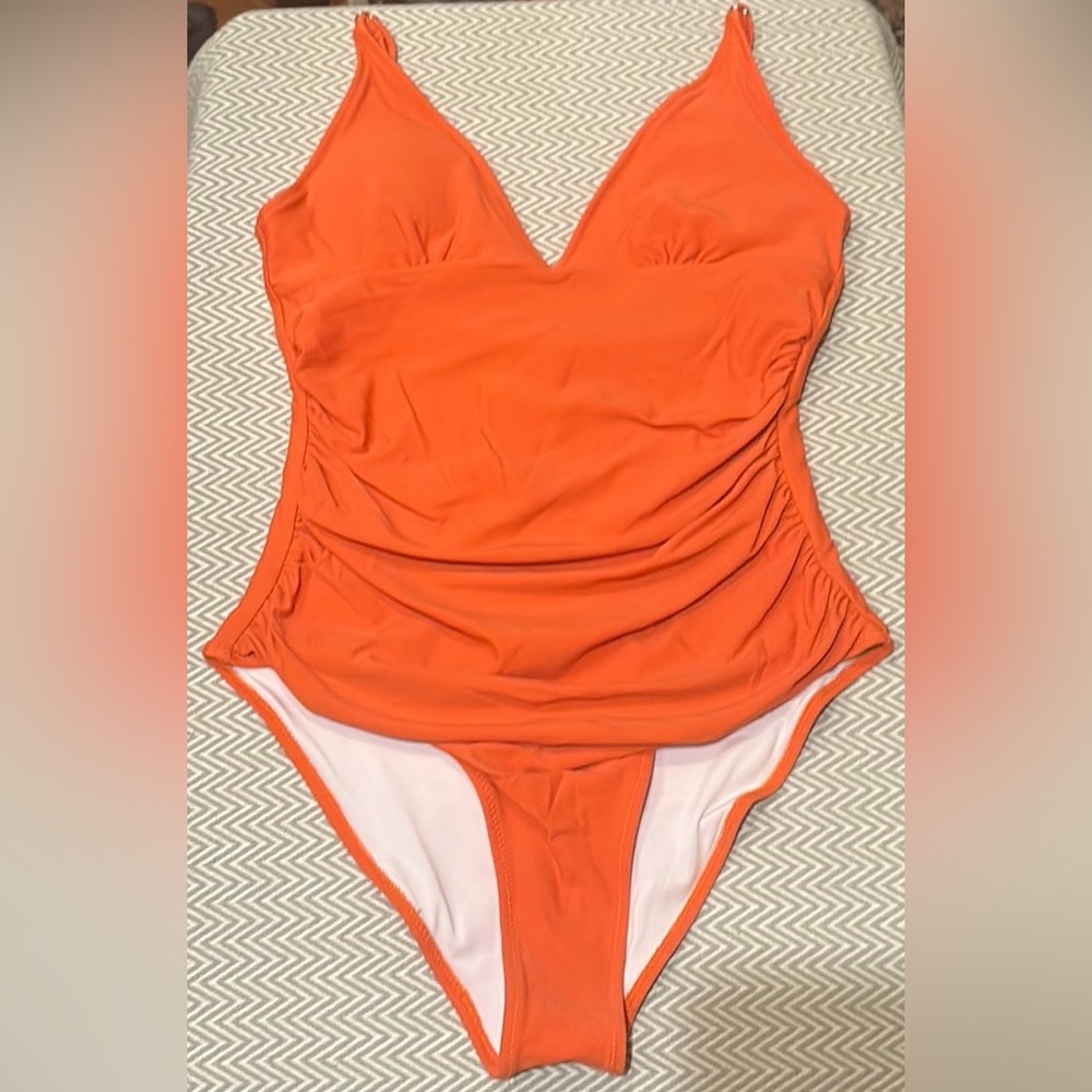 Elegant Orange Cupshe Swimsuit